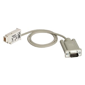 Cabo De Comunicação - Relé Inteligente Zelio/Modem - Conector Sub-D (9 Pinos) - 0.5 Metros SR2CBL07 SCHNEIDER