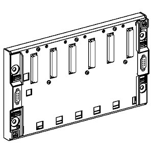 Rack Premium Extensao De 6 Slots Conf Coated TSXRKY6EXC SCHNEIDER