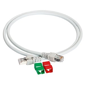Patch Cord Cat6A 10G Lszh Cinza 3M VDIP185X46030 SCHNEIDER