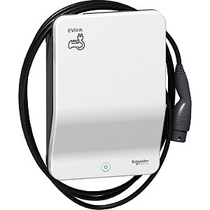 Carregador Veicular Evlink Wallbox - 11 Kw - Cabo T2 Acoplado - Chave EVH2S11P0CK SCHNEIDER