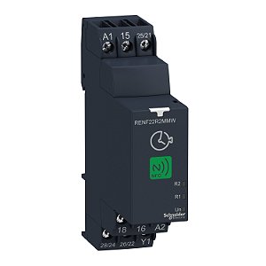 Nfc Modular Timing Relay, 8 A, 2 Co, 0.1 S…999 H, Multifunction, 24...240 V Ac/Dc RENF22R2MMW SCHNEIDER