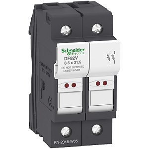 Porta Fusivel Com Indutor Bipolar 25A 8.5X31.5 DF82V SCHNEIDER