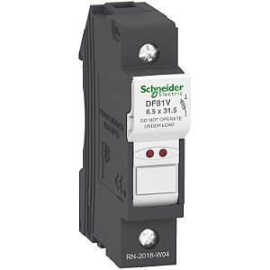 Porta Fusivel Com Indicador 1P 25A 8.5X31.5 DF81V SCHNEIDER