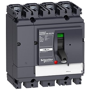 Switch Disconnector Compact Nsx160 Na Dc Pv, 4 Poles, 160 A LV438160 SCHNEIDER