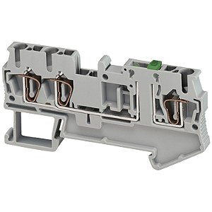 Conector Mola Desligamento Faca 2.5Mm2 3 Pontos Laranja NSYTRR23SCAR SCHNEIDER