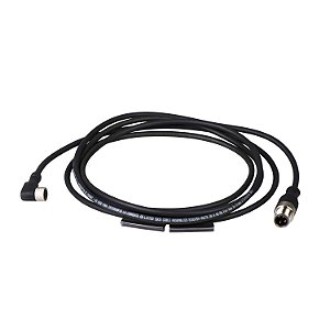 Cabo Com Conector M12 Macho Reto 4 Pin Femea M8 Cot Femea 4 Pin 2M XZCR1510041J2 SCHNEIDER