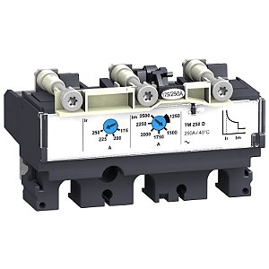 Trip Unit Tm100Dc, Compact Nsx 100 Dc, Thermal Magnetic, 100 A Rating, 3P 3D LV438028 SCHNEIDER