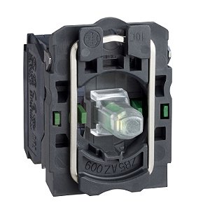 Corpo Para Botao 22Mm Plast Lumin Led 110Vca 2Na Verde Parafuso ZB5AW0G33 SCHNEIDER