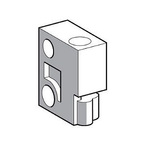 Suporte Fixacao Frontal Sem Lente Para Fibra Optica XUFZ14 SCHNEIDER