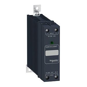 Solid State Relay, 30 A, Din Rail Mount, Input 90…280 V Ac, Output 24…280 V Ac, 1 No SSM1A130M7 SCHNEIDER