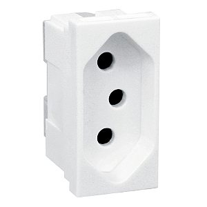 Tomada 2P+T Padrão Brasileiro Plus Br 20A 615060 Pial