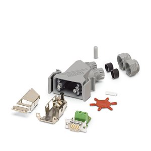 Conector De Encaixe D-Sub Vs-09-Profibus-Sc 1654549 Phoenix Contact