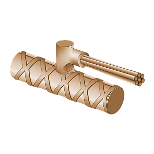 Molde Para Solda Exotérmica Cabo 16Mm2 A Ferro De Construção 3/8" MPD3/8.16-2 Exosolda