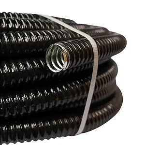 Eletroduto espiral com fita de aço zincado revestido PVC PT 2" TAGRP60200 (15 metros) Nathiflex