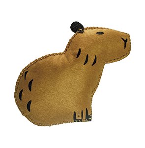 Capivara - Sua Costura - Coleção Fauna - Montessori - DIY