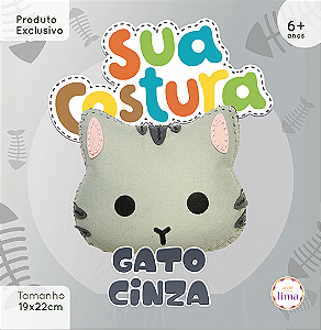 Gato Cinza - Sua Costura - Montessori - DIY