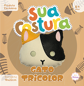 Gato Tricolor - Sua Costura - Montessori - DIY