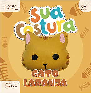 Gato Laranja - Sua Costura - Montessori - DIY