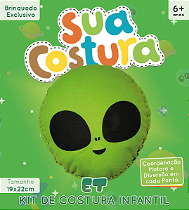 ET - Montessori - Brinquedo Kit de Costura Infantil em Feltro - DIY