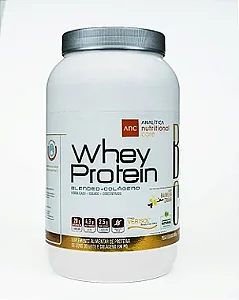 Whey Protein Blended + Colágeno Verisol ® - Sabor Baunilha Cream  900g