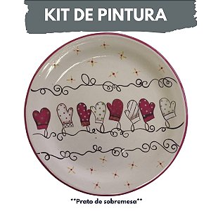 Kit de pintura em cerâmica - Natal #2
