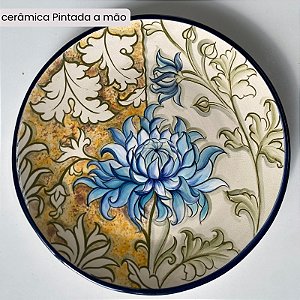 Peça feita à mão por Paula Rizzo - Floral