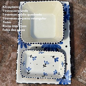 Kit Dia das Mães Azul
