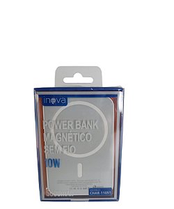 CHAR-11051 POWER BANK INDUÇÃO 5.000MAH 10W INOVA