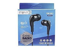 FON-8451 FONE DE OUVIDO COM FIO INOVA