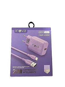 CAR-5235C CARREGADOR TIPO C 20W INOVA