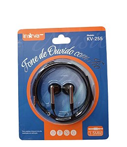 KV-255 FONE DE OUVIDO COM FIO INOVA PRIME