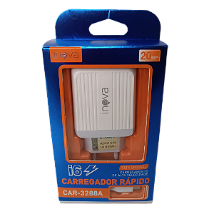 CAR-3288A CARREGADOR IPHONE 20W INOVA