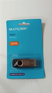 PD589 PEN DRIVE 32GB TWIST MULTILASER