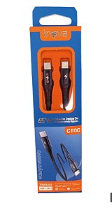 CBO-12437 CABO USB-C PARA USB-C 65W 1M INOVA