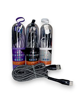 CBO-20191 CABO TUBO USB TIPO C 3.4A 2M INOVA