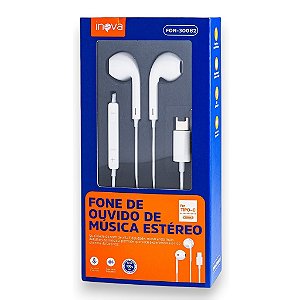 FON-30082 FONE COM FIO TIPO C INOVA