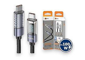 BA-CBO088 CABO TIPO C PARA TIPO C 100W 1M BASIKE
