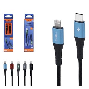 CBO-12436 CABO USB-C IPHONE 27W 1M INOVA