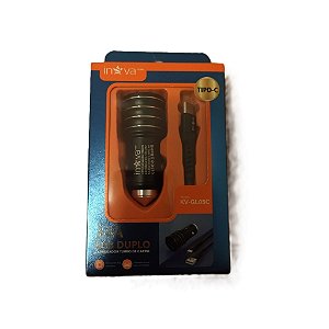 KV-GL05C CARREGADOR VEICULAR TIPO C .3.4A INOVA PRIME
