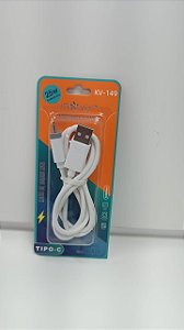 KV-149 CABO USB PARA TIPO C 25W INOVA PRIME