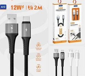 MD-13170 CABO USB PARA TIPO C 2M INOVA
