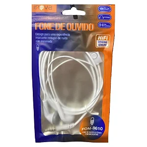 KV-8610 FONE DE OUVIDO COM FIO INOVA
