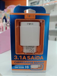 CAR-3229A CARREGADOR IPHONE 3.1A INOVA