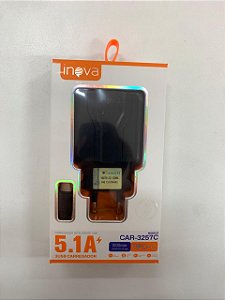 CAR-3257C CARREGADOR TIPO C 5.1A INOVA
