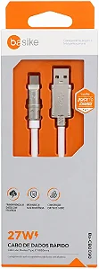 BA-CBO090 CABO USB PARA TIPO C 27W 1MTS BASIKE