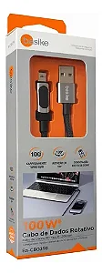BA-CBO398 CABO USB PARA TIPO C 100W 1200MM BASIKE
