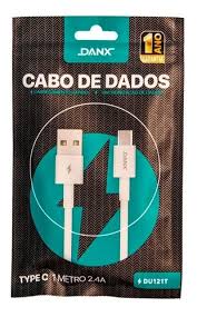 DU121T CABO USB TIPO C 1M 2.4A DANX