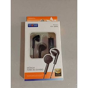 KV-2069 FONE DE OUVIDO COM FIO INOVA
