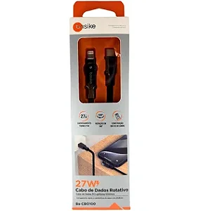 BA-CBO100 CABO USB-C LIGHTNING 27W 1M BASIKE