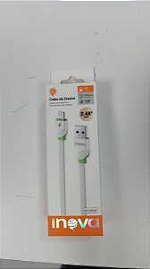 CB0-20345 CABO USB PARA IPHONE 2.4A 12W INOVA